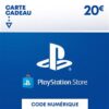 Code de téléchargement Playstation Store Fonds pour Porte-Monnaie virtuel 20€