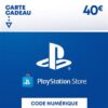 Code de téléchargement Playstation Store Fonds pour Porte-Monnaie virtuel 40€