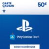 Code de téléchargement Playstation Store  50€