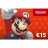 Code de téléchargement pour approvisionnement de compte Nintendo eShop 15€