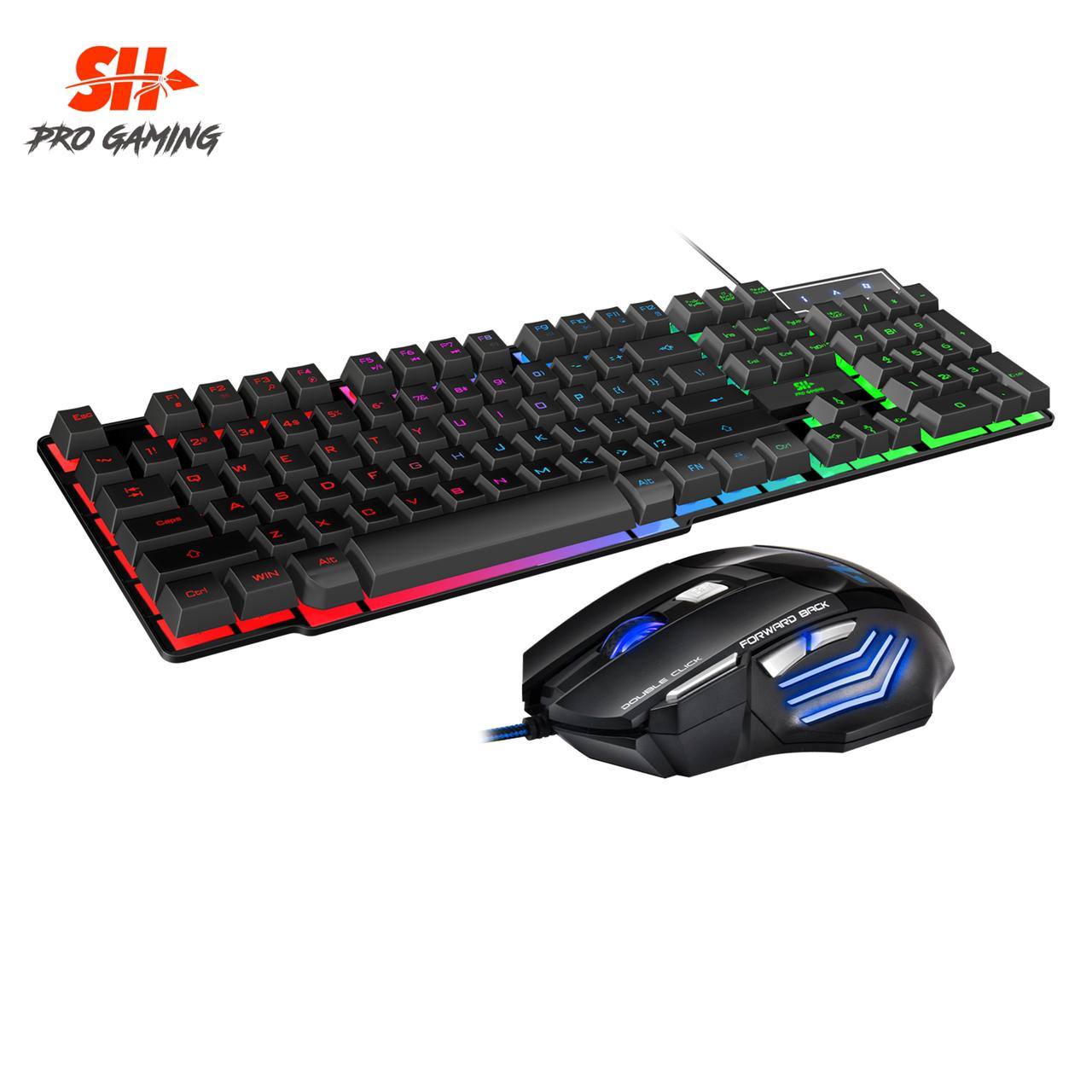 Pack Clavier souris Gaming semi mécanique SH – Gamerszone