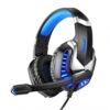J30 Casque sur-oreille filaire jeu écouteurs Casque de jeu basse profonde stéréo Casque avec Microphone pour PS4 Xbox PC portable Gamer