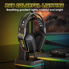 ONIKUMA X13 RGB Colorful Lighting Wired Gaming Headset with Microphone - Image 3
