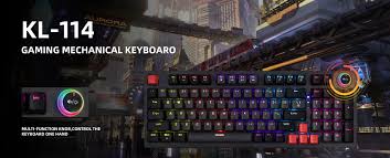 Jedel KL-114 Mechanical Gaming Keyboard - RED Switch - Image 3