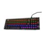 Jedel clavier mécanique gaming kl-139 Clavier mecanique gaming gamer RGB Crystal switche 97 keys